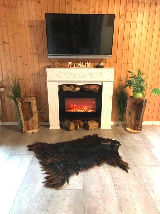 Kranich-Holzferienhaus 'Kleine Auszeit' Rehden Екстериор снимка