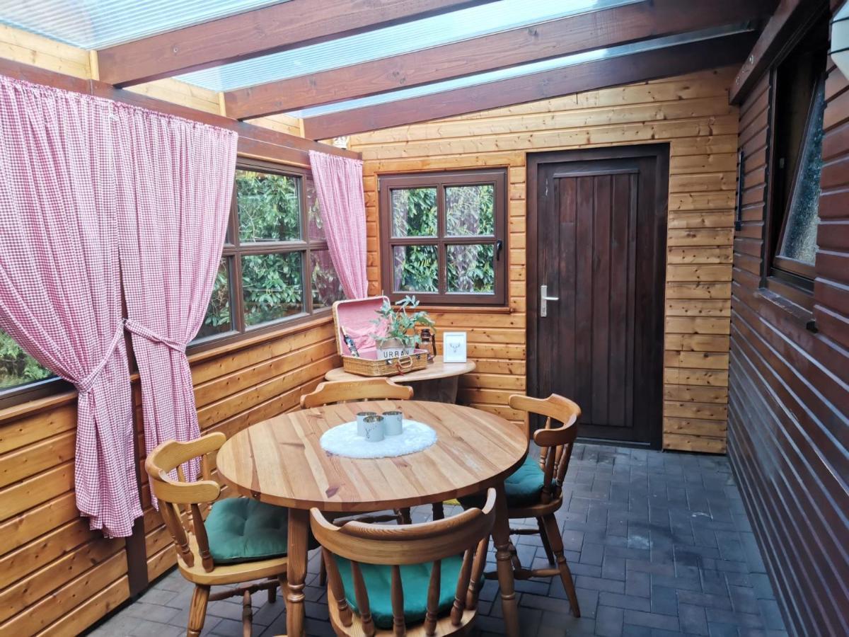 Kranich-Holzferienhaus 'Kleine Auszeit' Rehden Екстериор снимка